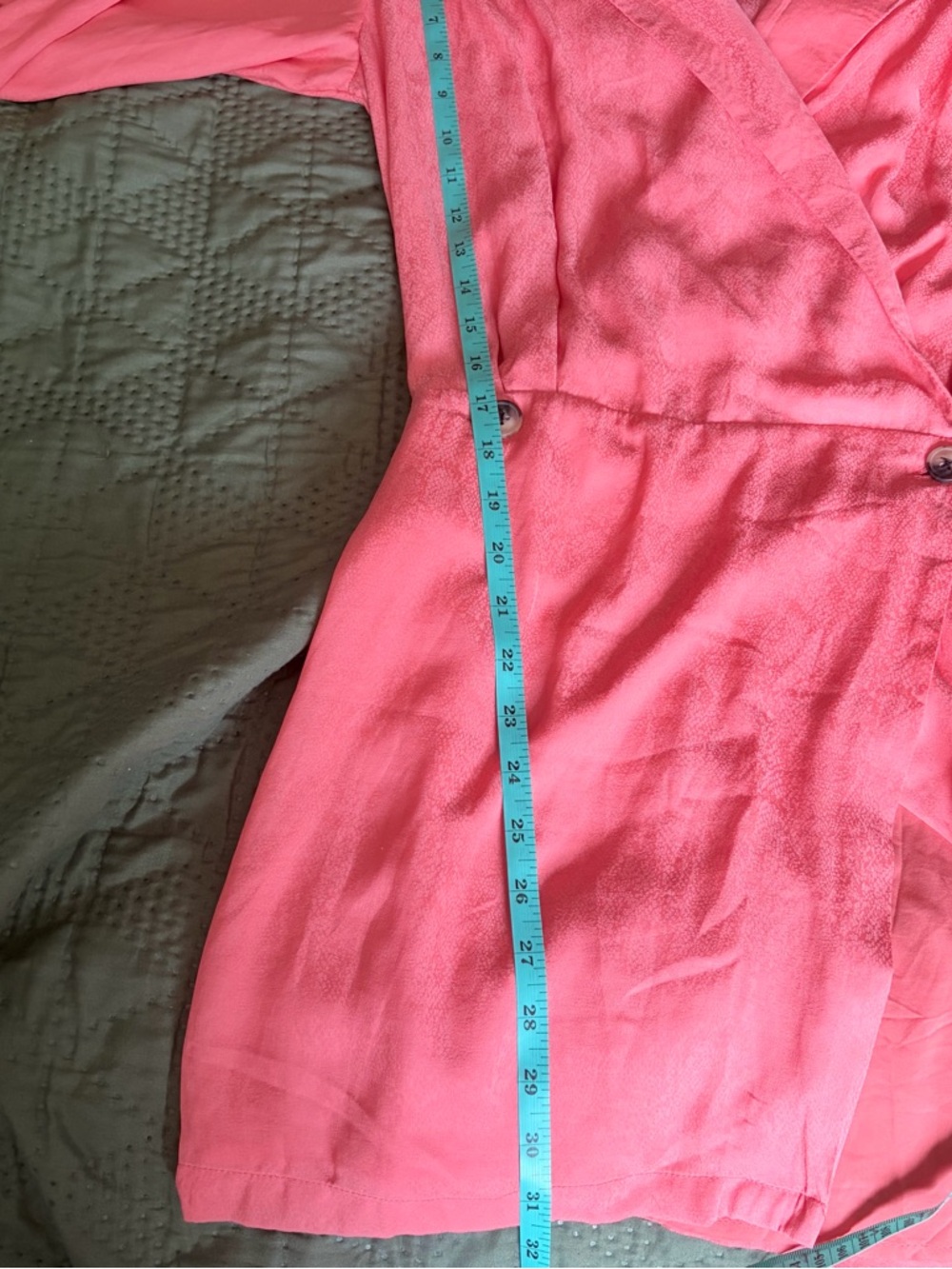NWOT FREE PEOPLE | Sling Back Satin Wrap Mini Dress XS - Picture 9 of 9
